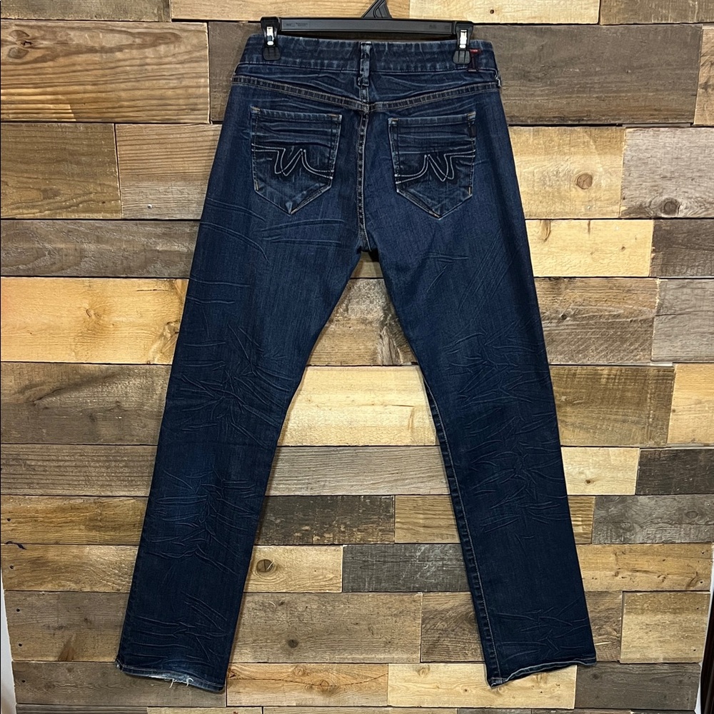 !it Jeans Women's Dark Blue Straight Jeans - Picture 9 of 16